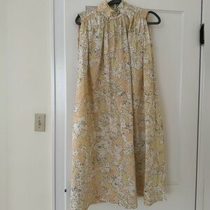 Cos dress floral midi ballon A-line